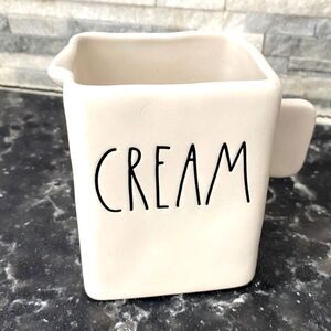 Rae Dunn Cream Pitcher
